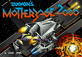 Zaxxon's Motherbase 2000 - Sega 32-X Screen