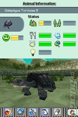 Zoo Tycoon 2 DS - DS/DSi Screen
