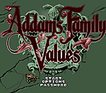 Addams Family Values - SNES Screen