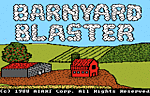 Barnyard Blaster - Atari 7800 Screen