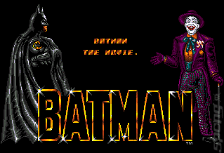Batman - Amiga Screen