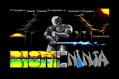 Bionic Ninja - C64 Screen