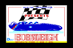 Bobsleigh - C64 Screen