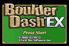 Boulder Dash EX - GBA Screen