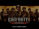 Call of Duty 2: Big Red One - PS2 Screen