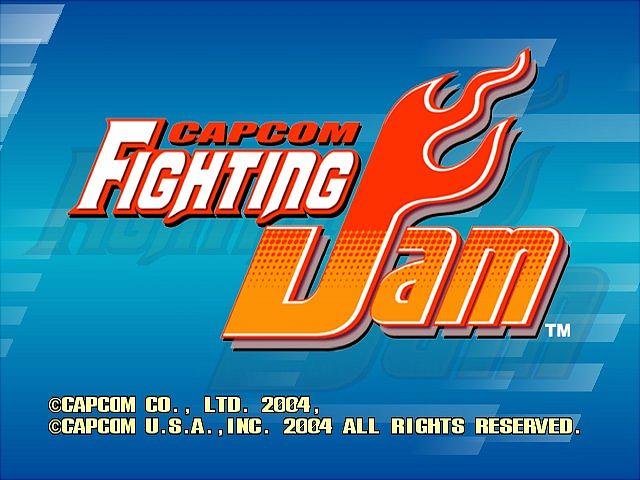 Capcom Fighting Jam - Xbox Screen