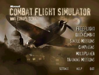 Combat Flight Simulator 1 and 2 - PC Screen