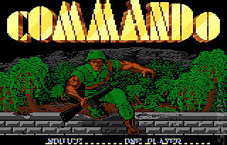 Commando - Atari 7800 Screen