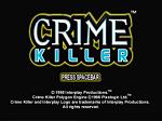 Crime Killer - PC Screen