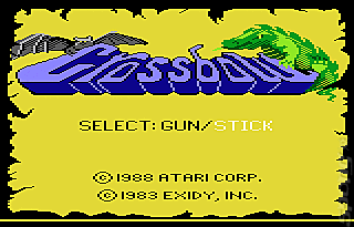 Crossbow - Atari 7800 Screen