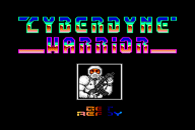Cyberdyne Warrior - C64 Screen