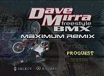 Dave Mirra Freestyle BMX: Maximum Remix - PlayStation Screen