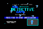 Detective Game - C64 Screen