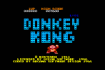 Donkey Kong - C64 Screen