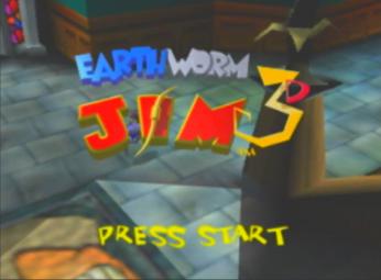 Earthworm Jim 3D - N64 Screen