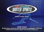 ESPN International Winter Sports - PS2 Screen