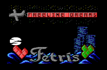 Fetris - C64 Screen