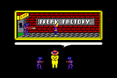 Freak Factory - C64 Screen