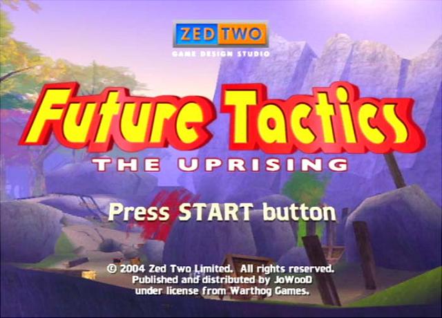 Future Tactics: The Uprising - PS2 Screen