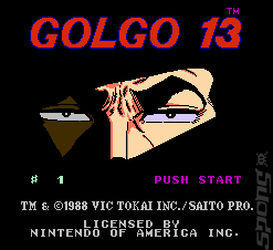 Golgo 13: Top Secret Episode - NES Screen