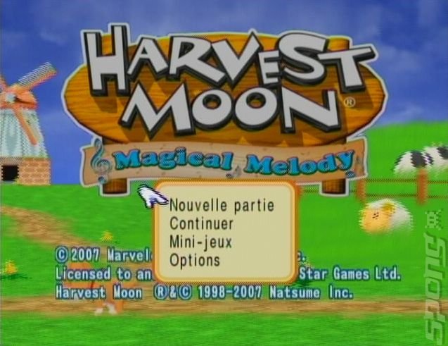 Harvest Moon: Magical Melody - Wii Screen