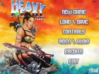 Heavy Metal Fakk 2 - PC Screen