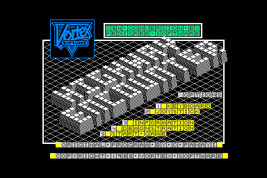 Highway Encounter - C64 Screen