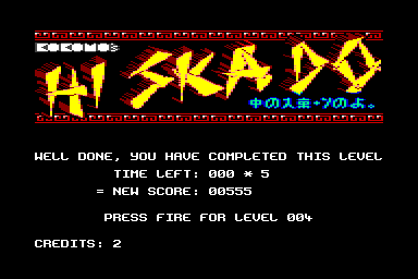 Hi Ska Do - C64 Screen