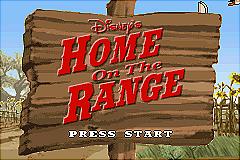 Home on the Range - GBA Screen
