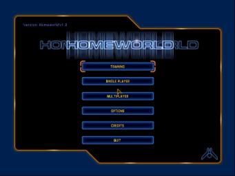 Homeworld - PC Screen