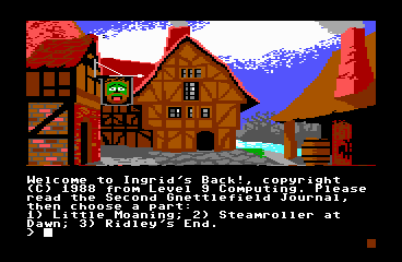 Ingrid's Back - C64 Screen