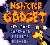 Inspector Gadget - Game Boy Color Screen