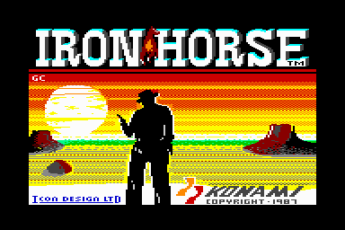 Iron Horse - C64 Screen