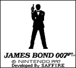 James Bond 007 - Game Boy Screen