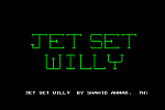 Jet Set Willy - C64 Screen