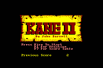 Kane II - C64 Screen