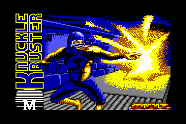 Knuckle Buster - C64 Screen