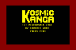 Kosmic Kanga - C64 Screen
