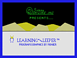 Learning with Leeper - Colecovision Screen