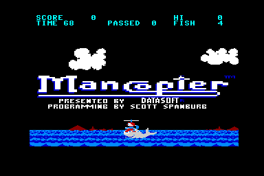 Mancopter - C64 Screen