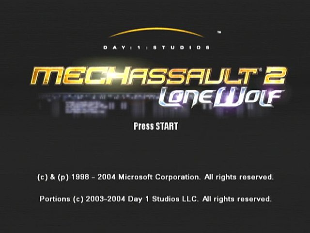Mech Assault 2: Lone Wolf - Xbox Screen
