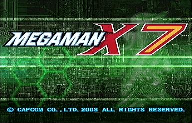 Mega Man X7 - PS2 Screen