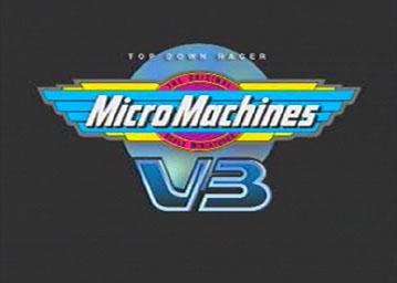 Micro Machines V3 - PlayStation Screen