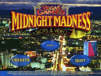 Midnight Madness: Slots & Video - PC Screen
