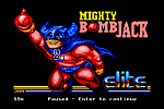 Mighty Bombjack - C64 Screen