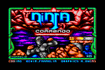 Ninja Commando - C64 Screen