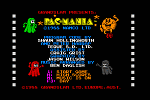Pac-Mania - C64 Screen