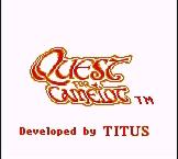 Quest For Camelot - Game Boy Color Screen