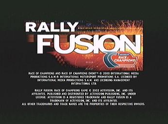 Rally Fusion: Race of Champions - PS2 Screen