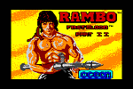 Rambo: First Blood Part II - C64 Screen